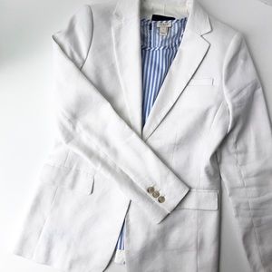 Small blazer and coordinating bell sleeve shirt